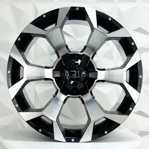 [207504] RIN 20X10 5-114.3/127 R1 SPORT 6011 BLACK MACHINE FACE ET0 CB83.6