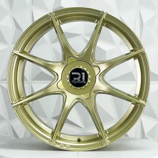 [178580] RIN 17X7.5 4-100 R1 SPORT SWOH04 LIGH GOLD ET35 CB73.1